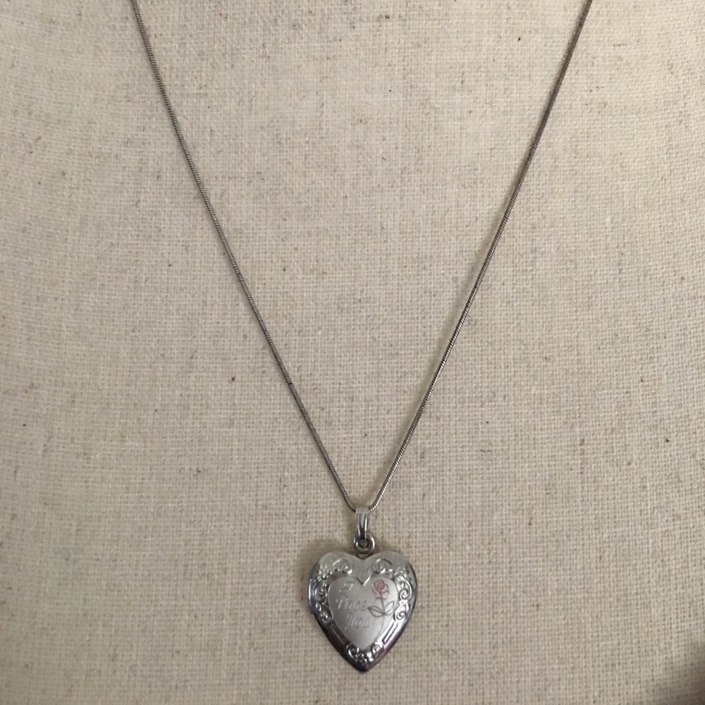 Sterling Silver Heart Locket